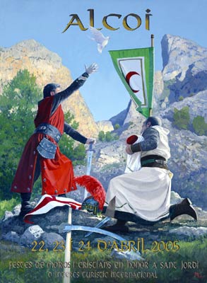 Fiestas de Moros y Cristianos en honor de San Jorge  